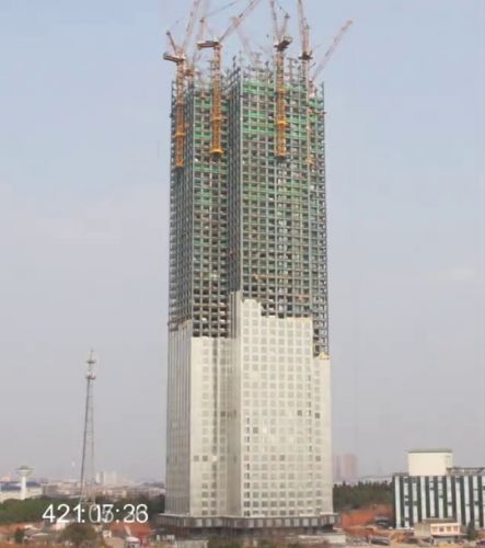 Mais Alto Edifício Pré-fabricado do Mundo Construído na China em 19 dias