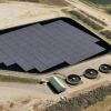 Austrália projeta central de energia solar sobre a lagoa de uma ETE