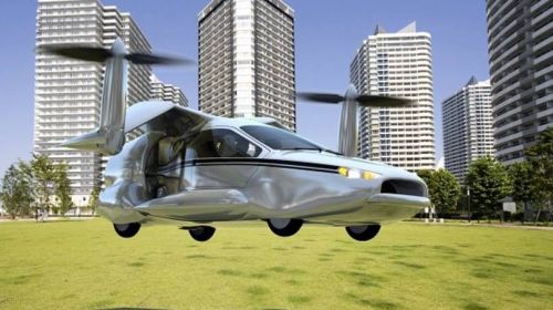 Empresa desenvolve carro voador que decola como um helicóptero