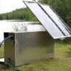 Máquina solar capaz de purificar até 600 litros de água/hora