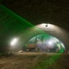 Novo sistema de construção de túneis guiados a laser