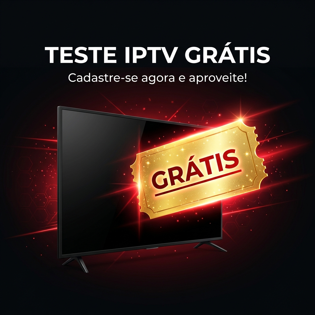 Teste IPTV Grátis 2026: Como Solicitar e o que Você Recebe